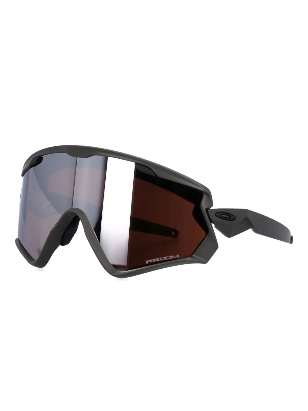 Oakley Zonnebril met logodetail Grijs