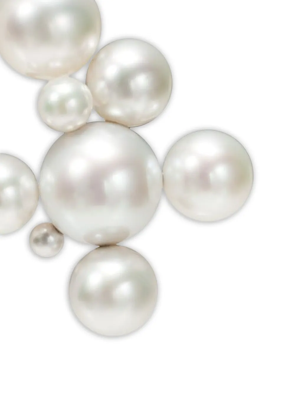  Assael 18k Yellow Gold Multi-bubble Akoya Pearl Ring 