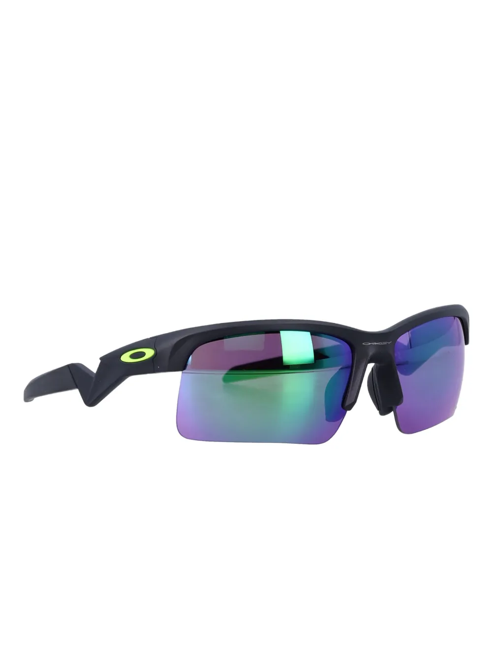 OAKLEY KID Capacitor zonnebril met geometrisch montuur Zwart