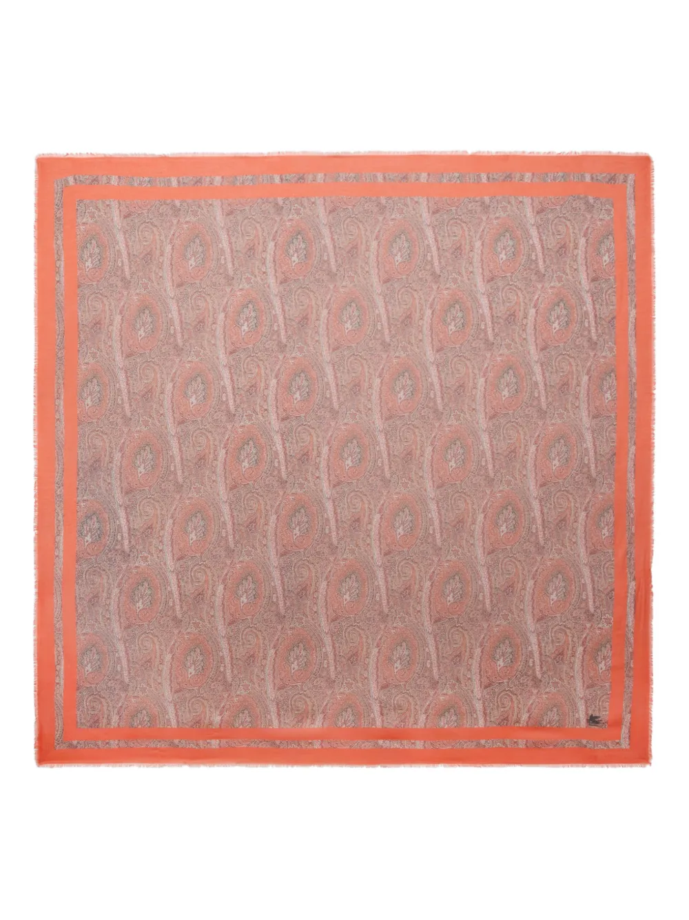 Etro Floral Paisley Modal Shawl In Neutral