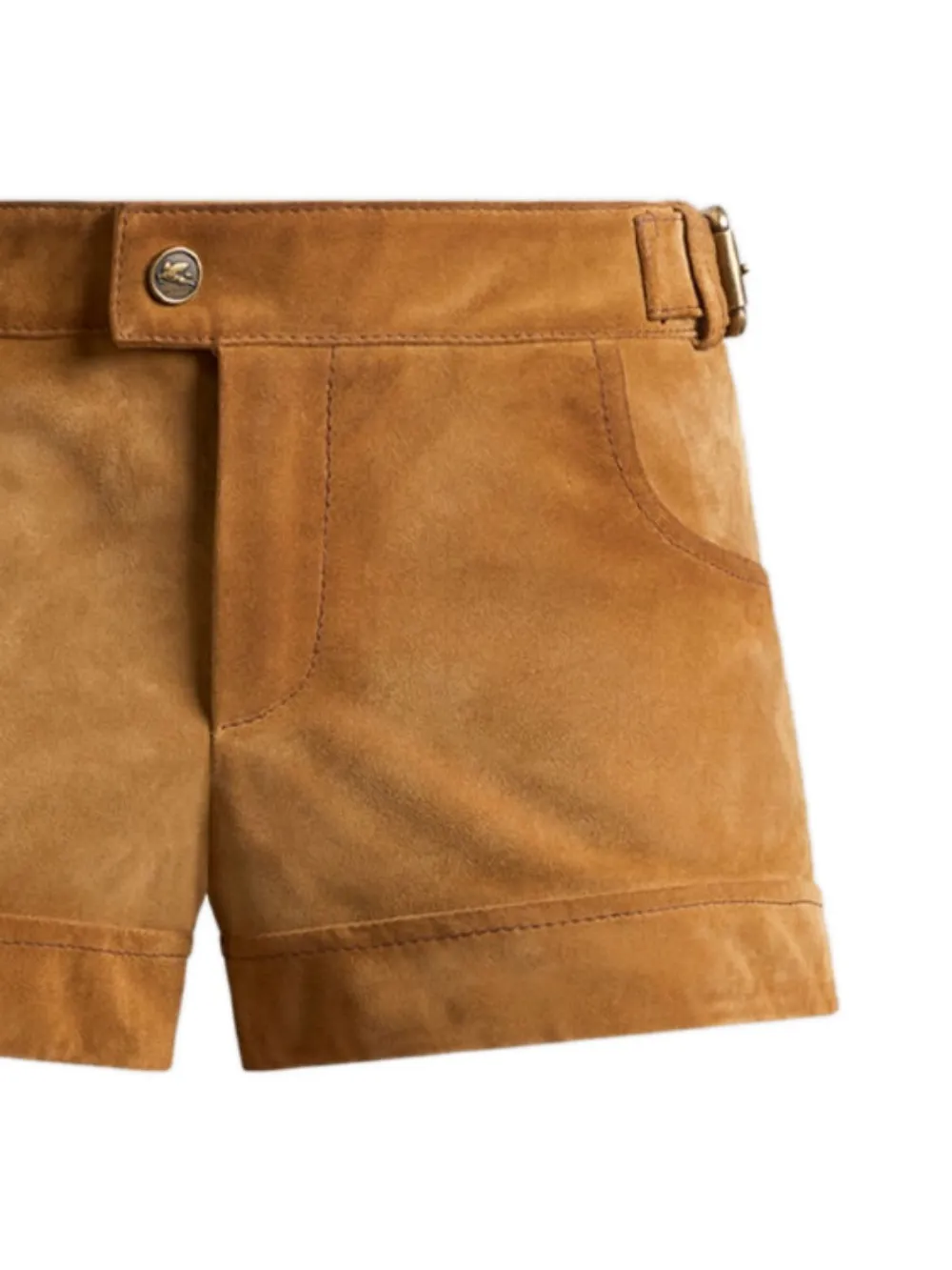 ETRO Suède shorts Bruin