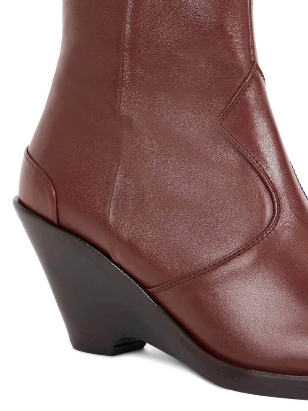 ETRO Enkellaarzen met sleehak Bruin