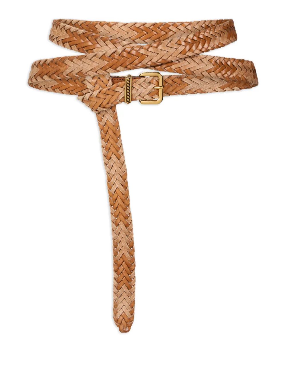 ETRO woven double-wrap belt - Bruin