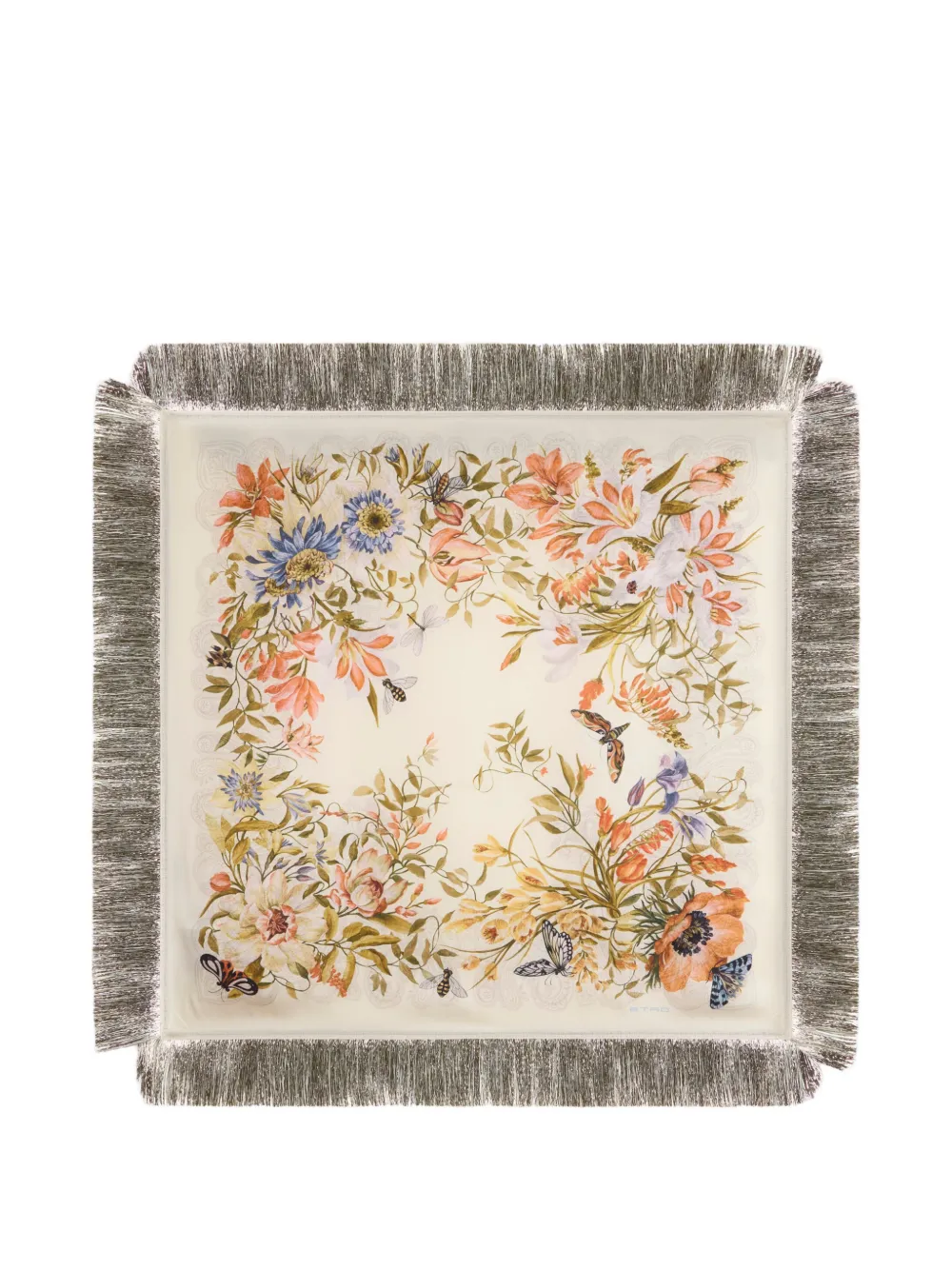 ETRO silk scarf - Toni neutri