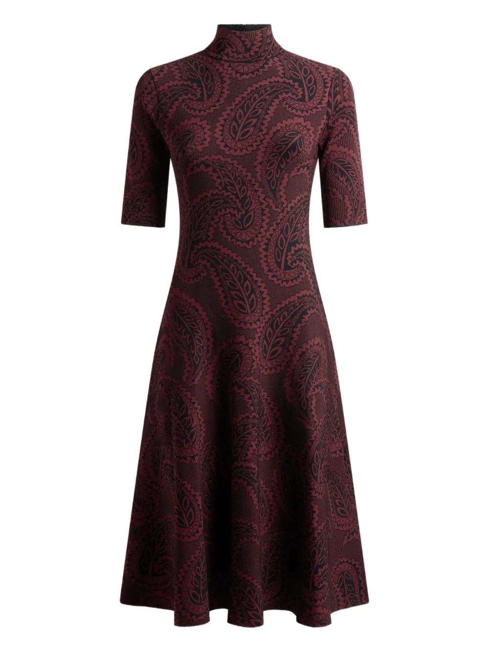 Etro Paisley-motif Midi Dress In Multi