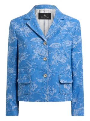 ETRO デニムジャケット | ブルー | FARFETCH JP