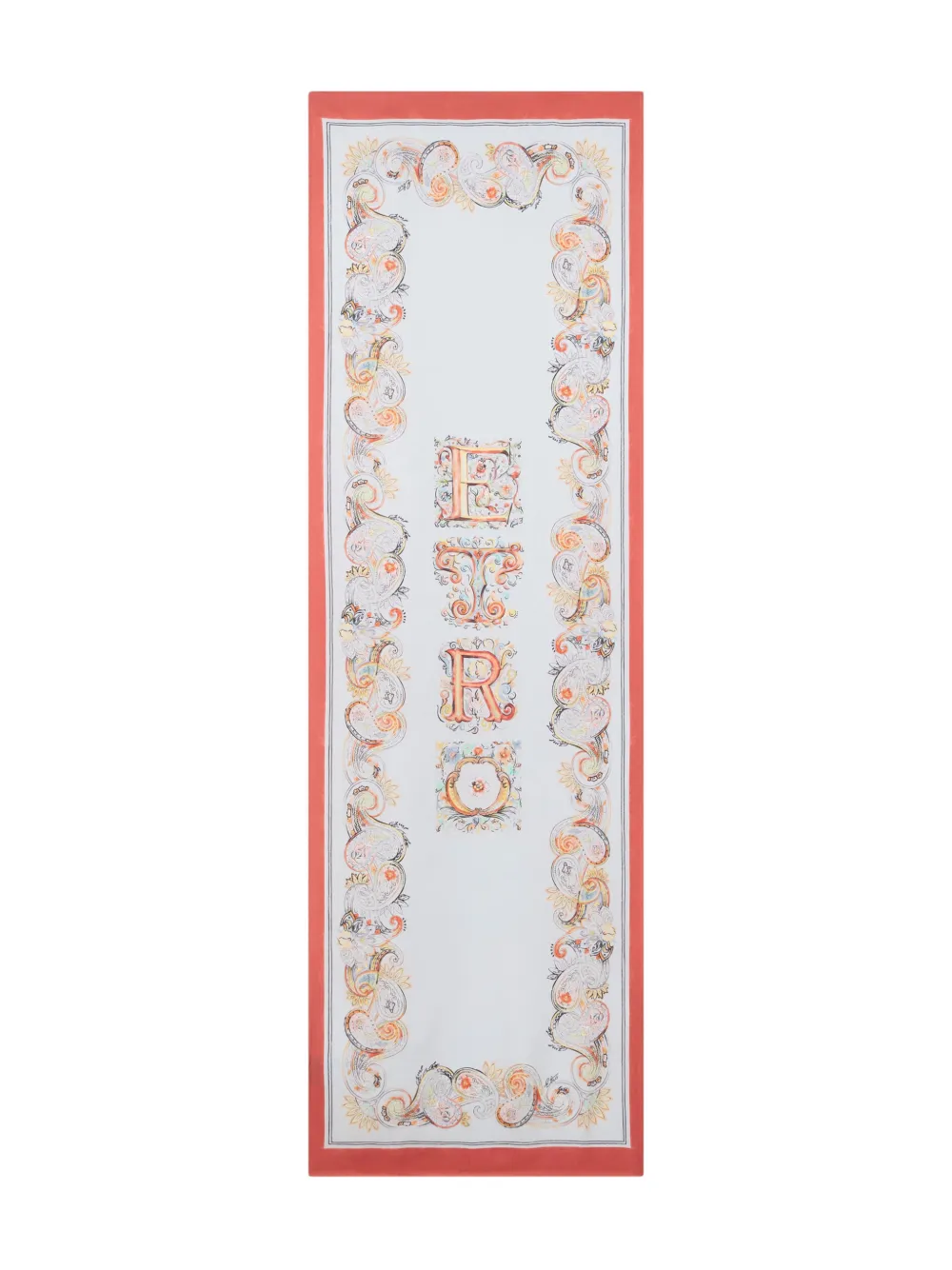 ETRO silk scarf - Bianco
