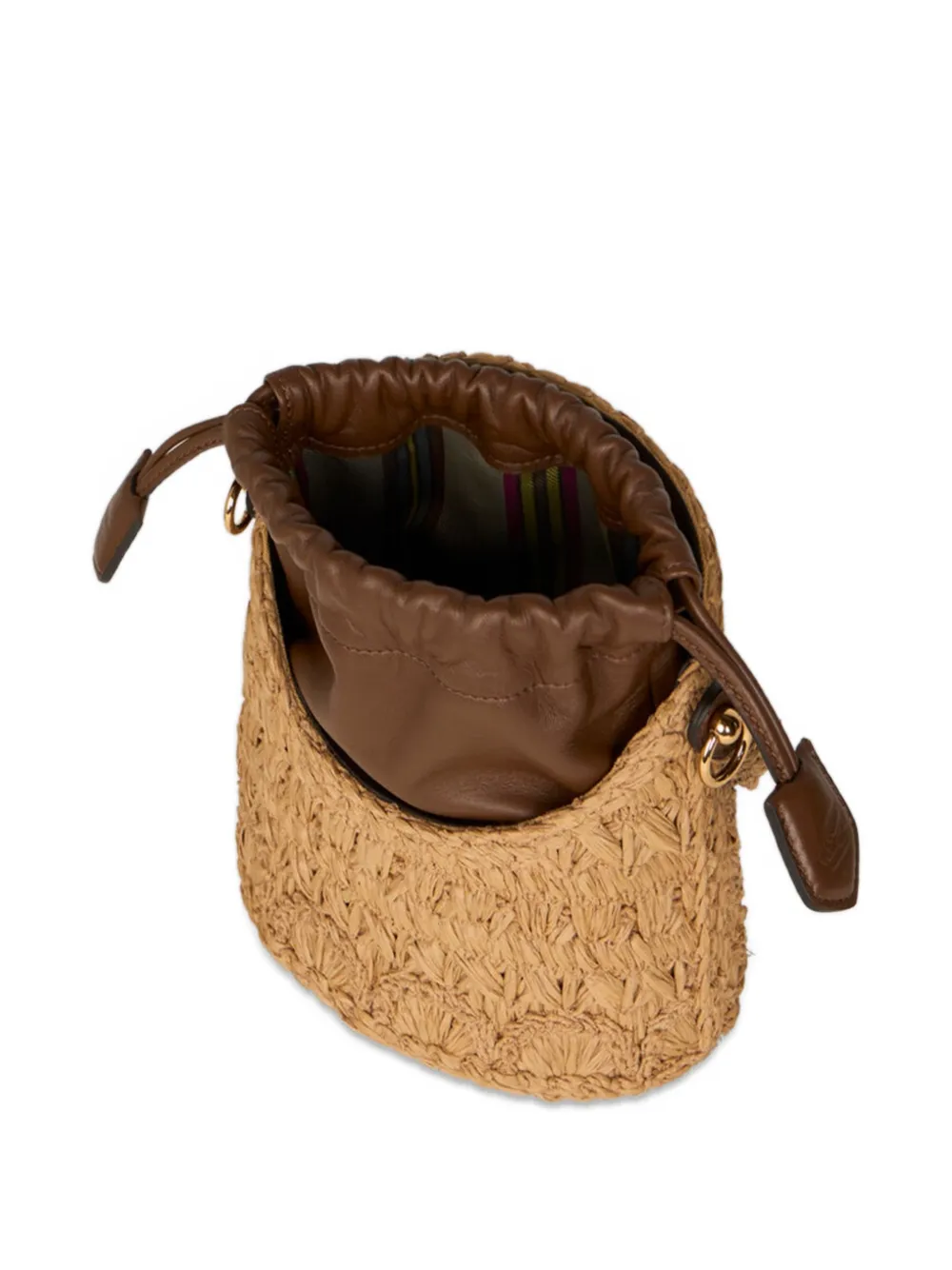 ETRO Saturno kleine bucket-tas Beige