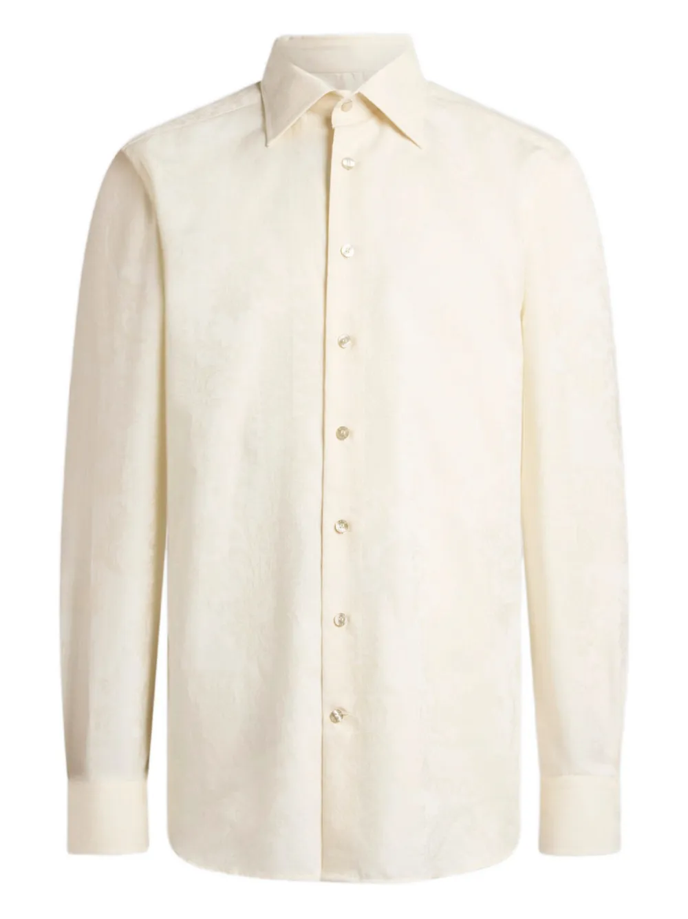ETRO paisley jacquard shirt - Toni neutri