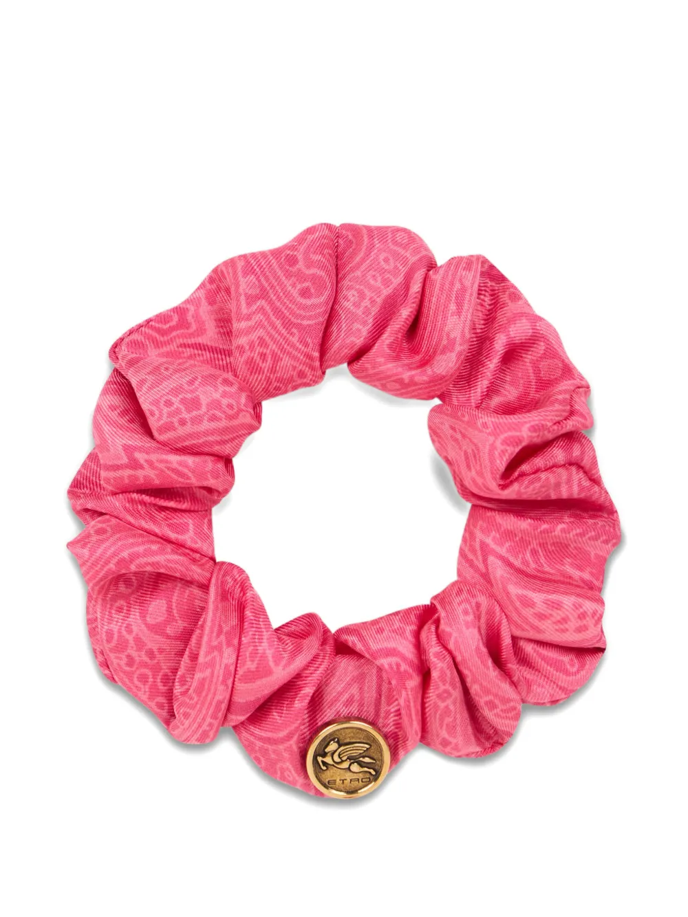 ETRO silk scrunchie - Rosa