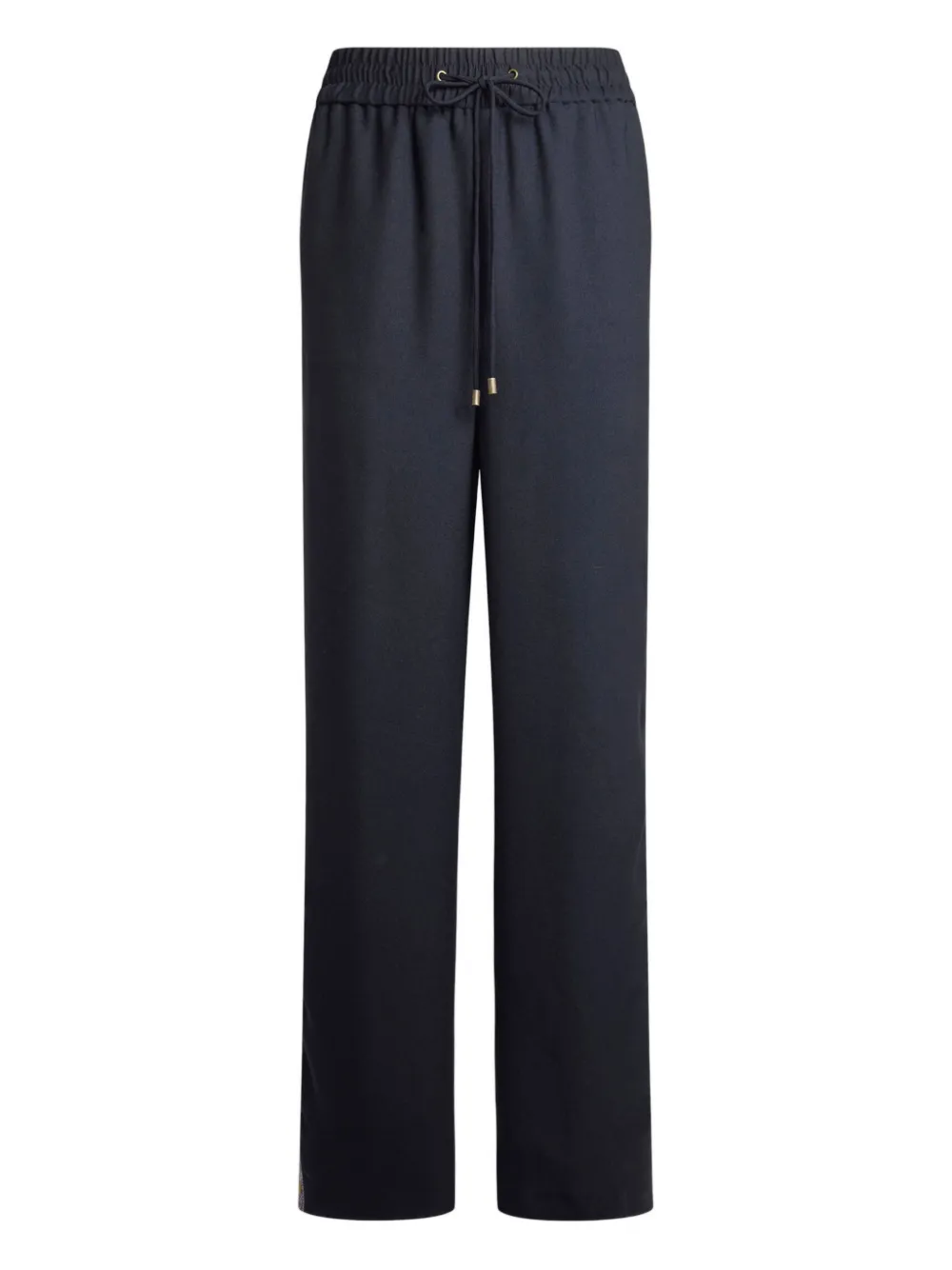 ETRO drawstring wide-leg trousers - Blu