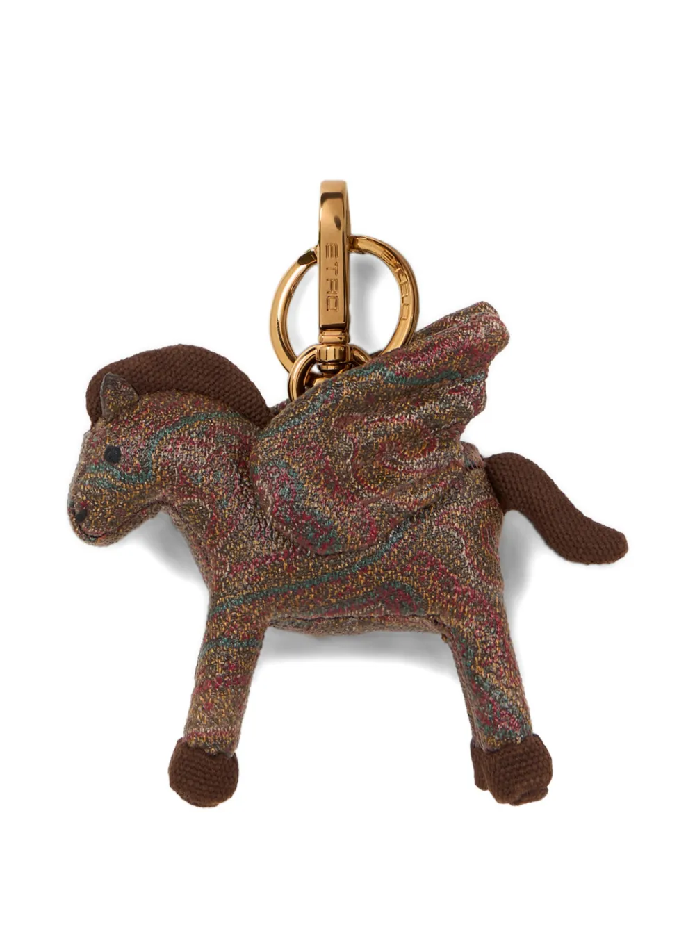 ETRO Pegaso charm - Marrone