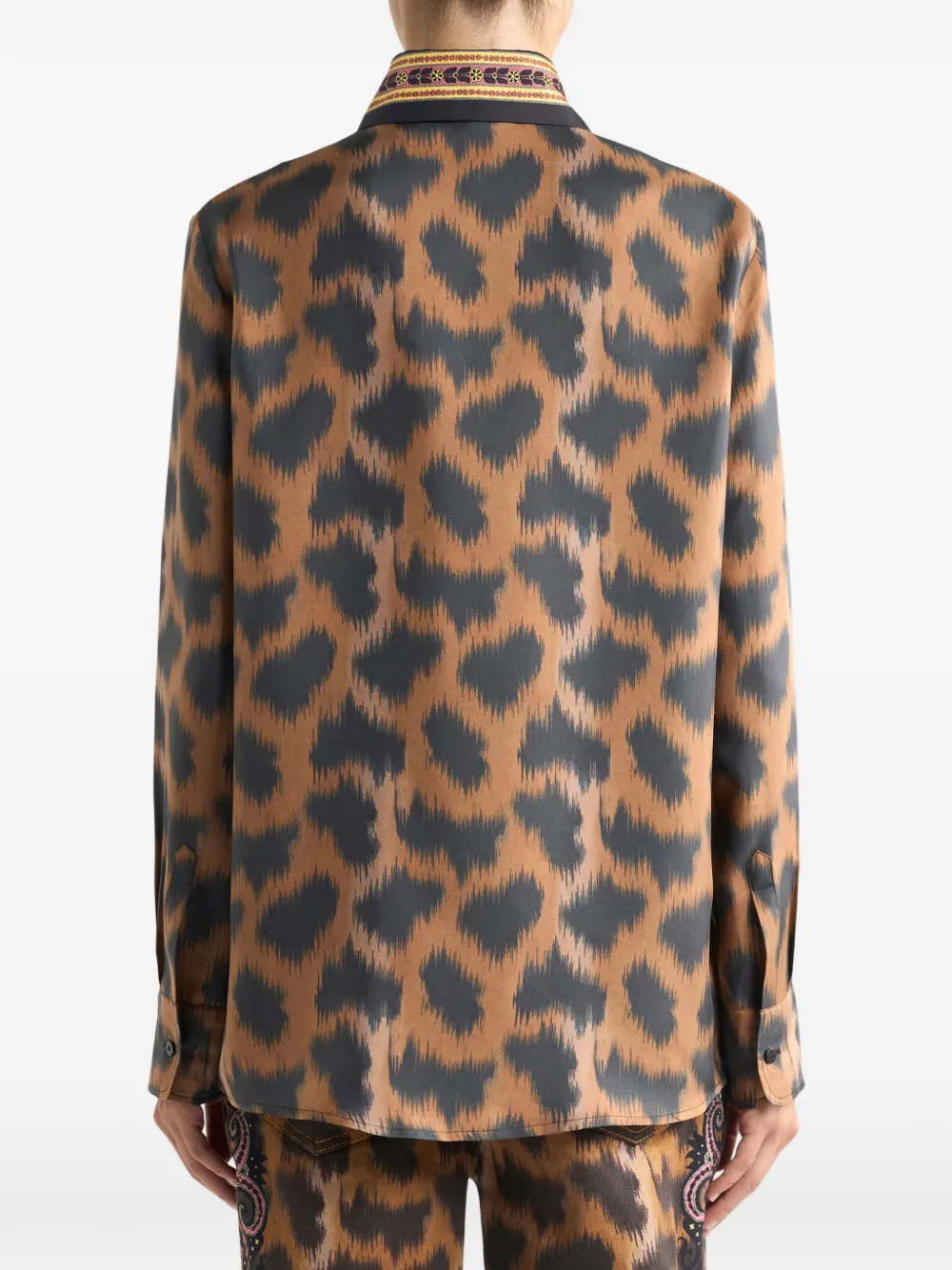 Etro Animal-pattern Shirt In Multi