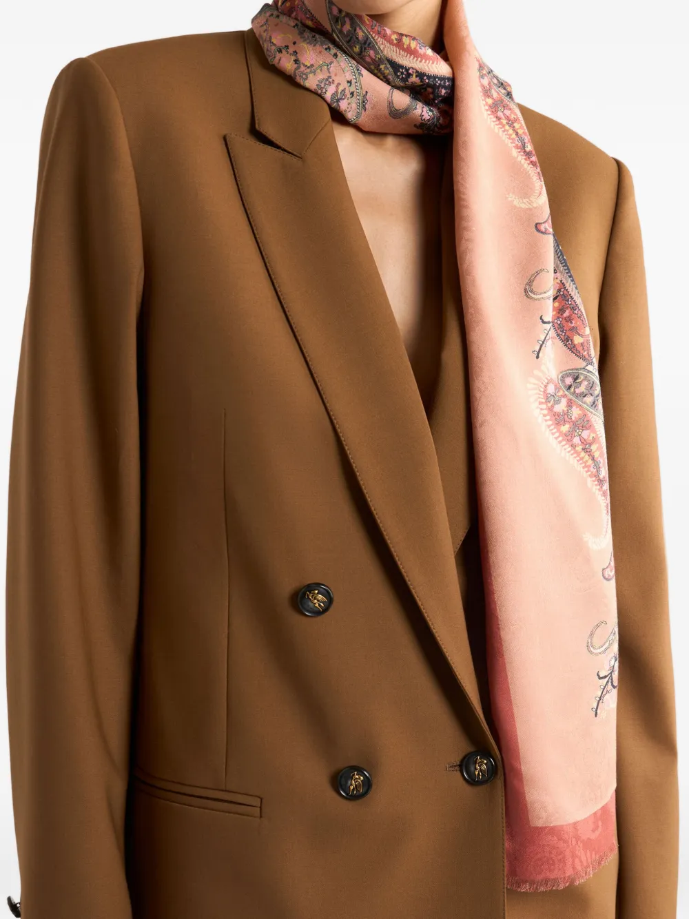 paisley jacquard scarf