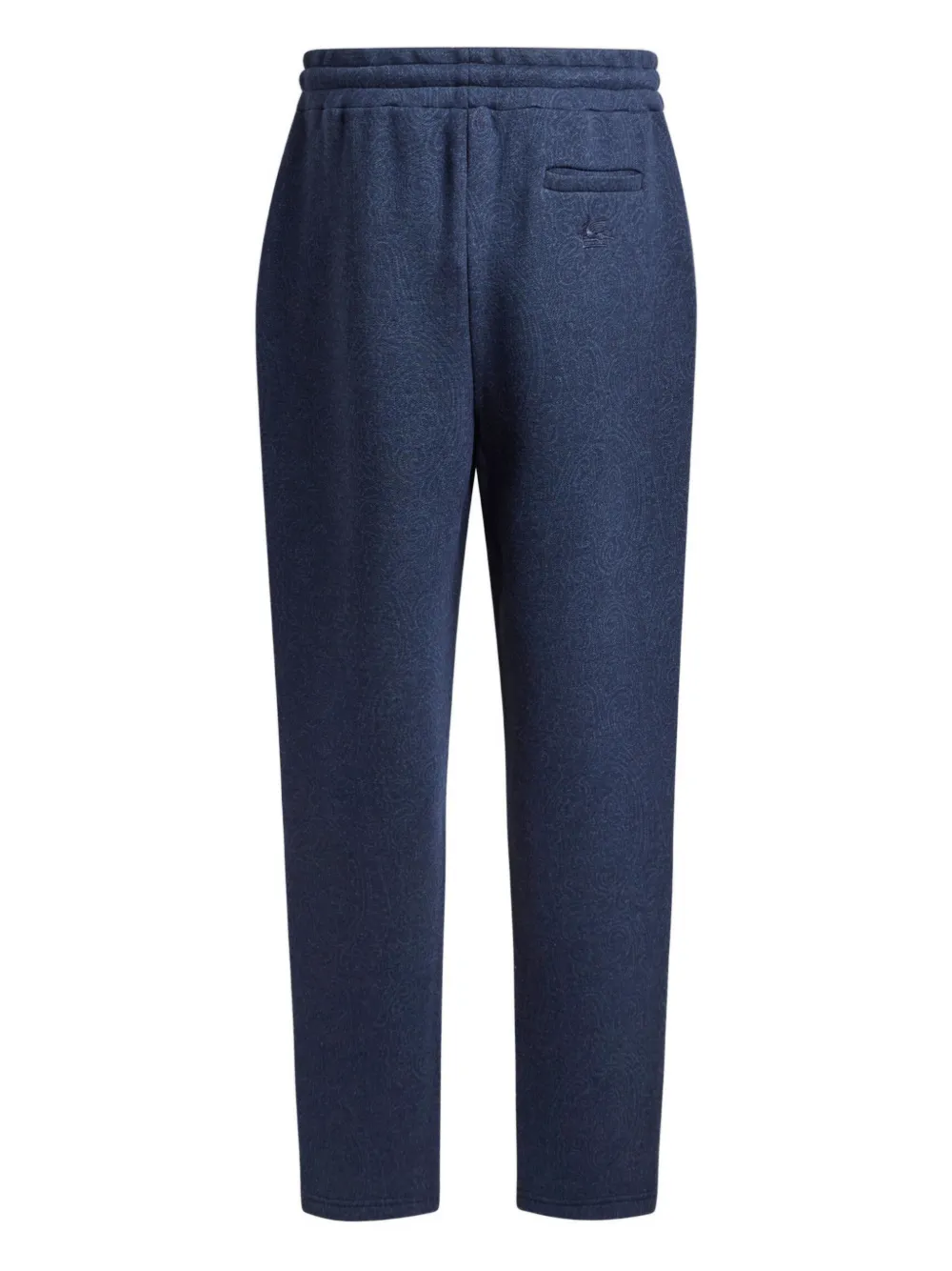 ETRO jacquard motif trousers - Blauw