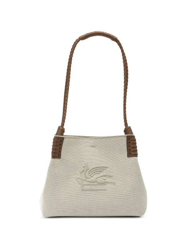 Etro Small Libra Shoulder Bag in Neutrals