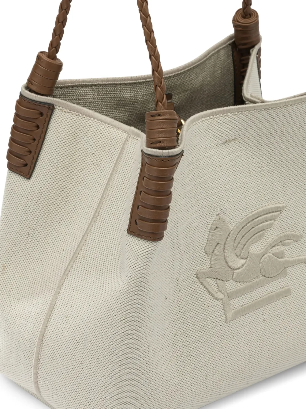ETRO Libra kleine schoudertas Beige