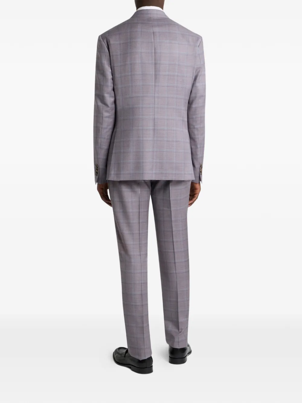  Etro Checked Single-breasted Suit - Grey 