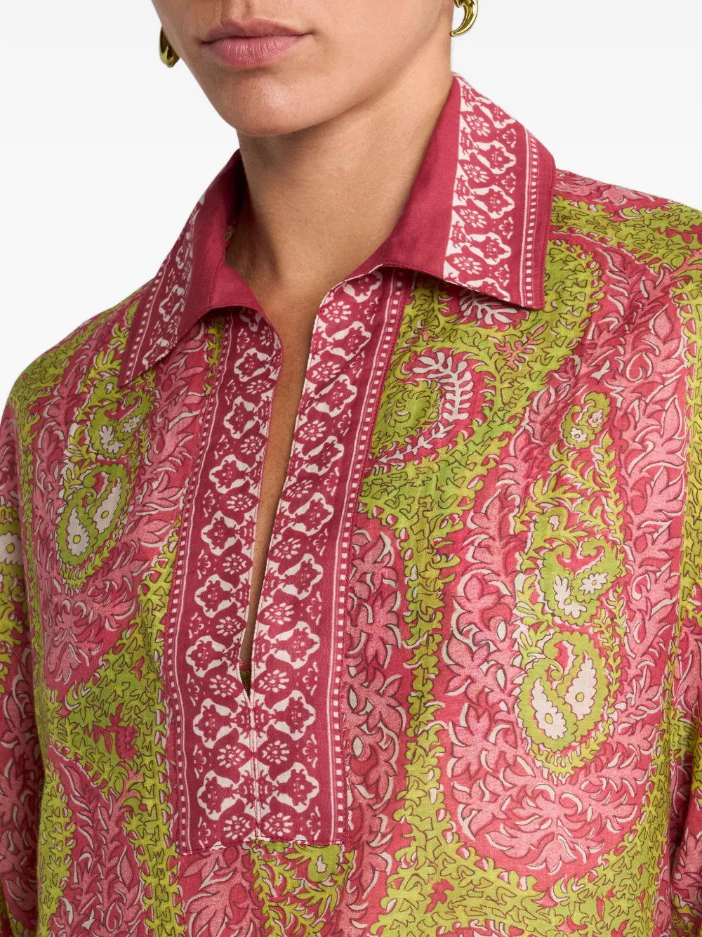 ETRO Mini-jurk met paisley-print Roze