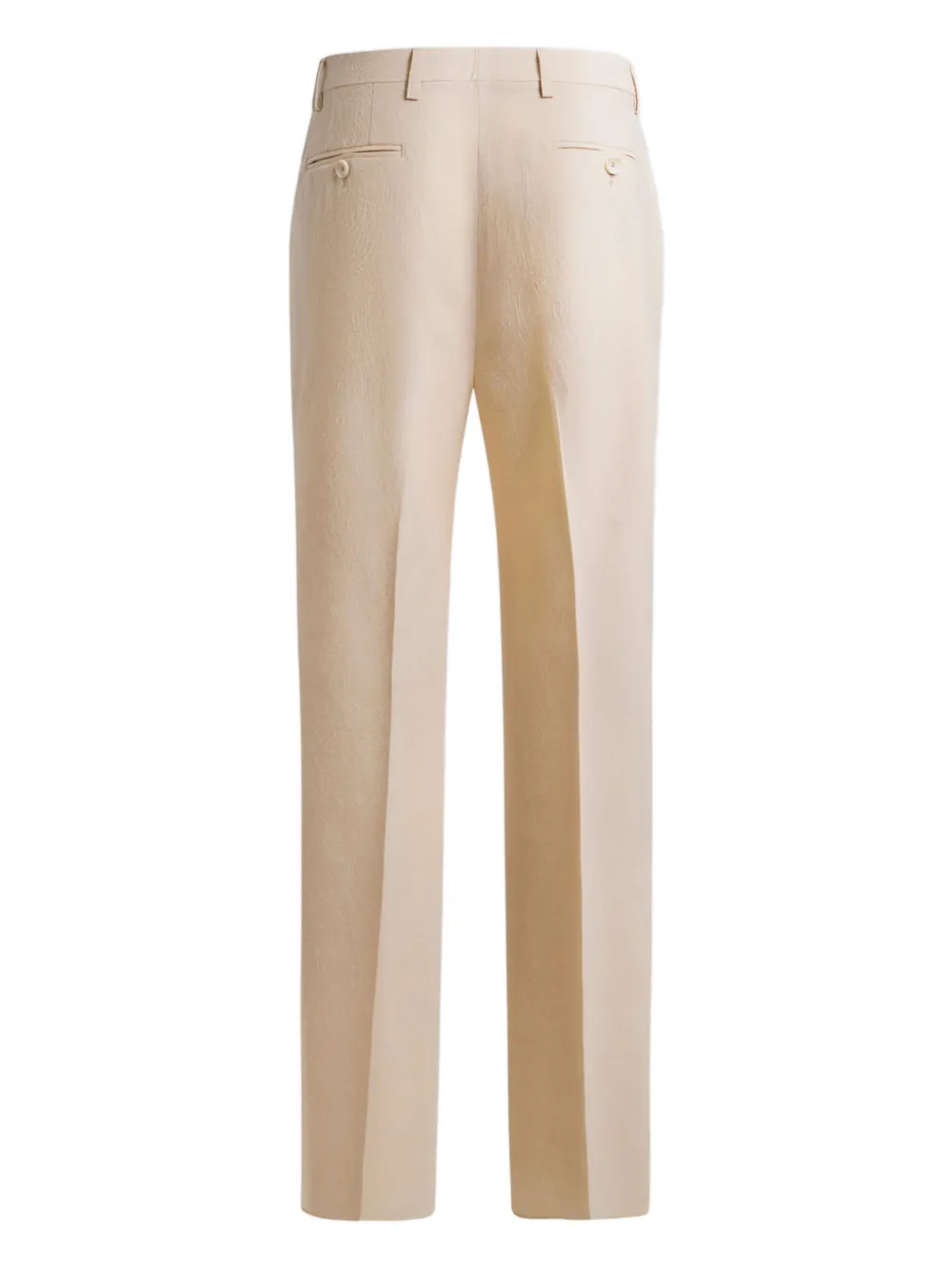 ETRO straight-leg jacquard trousers - Beige