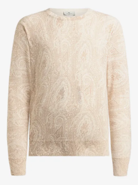 ETRO floral-motif sweater