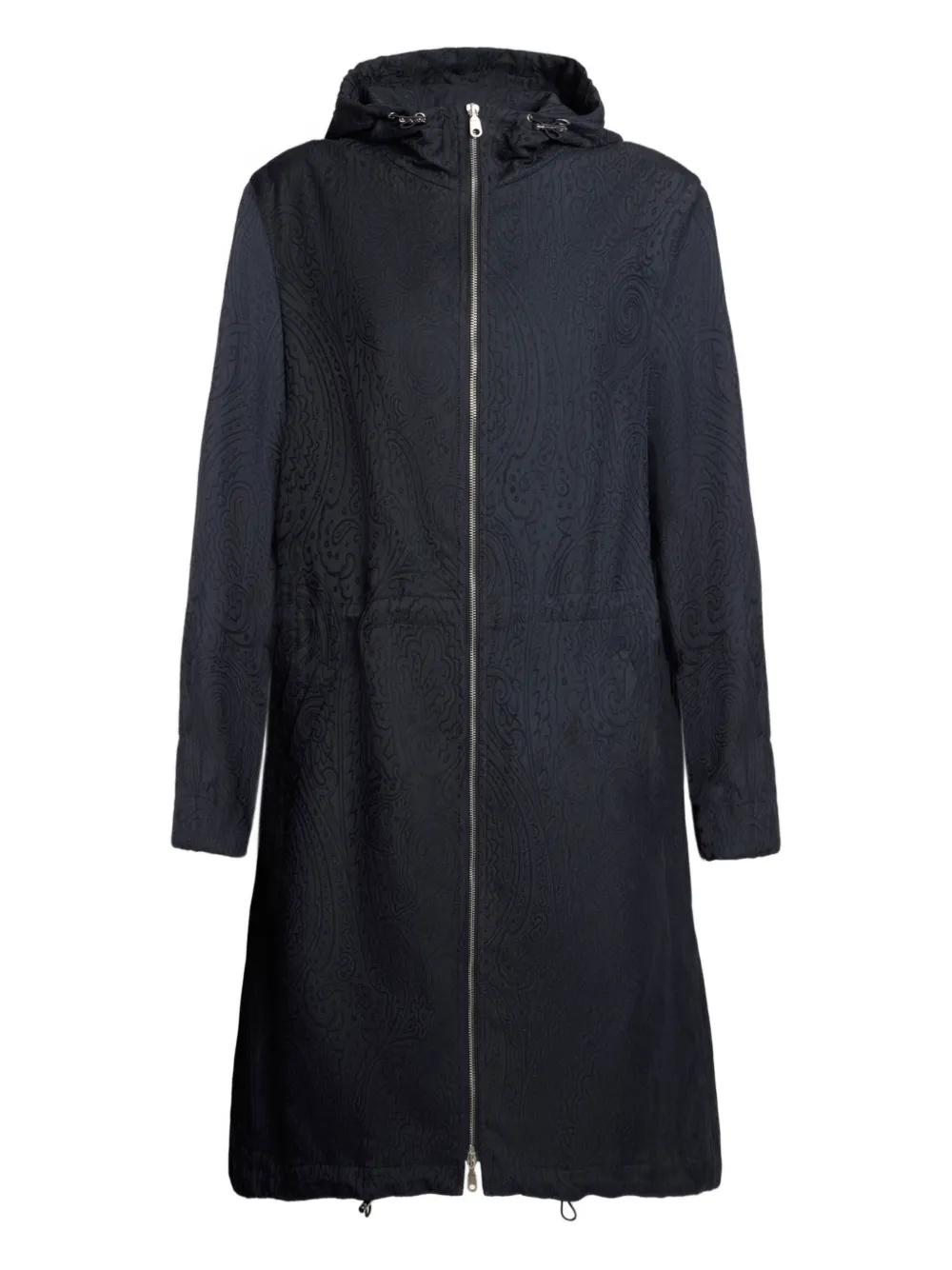 ETRO Parka con zip - Blu