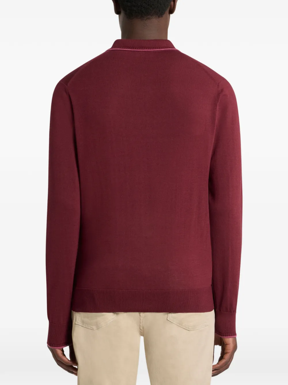 ETRO Poloshirt met pegaso borduurwerk Rood