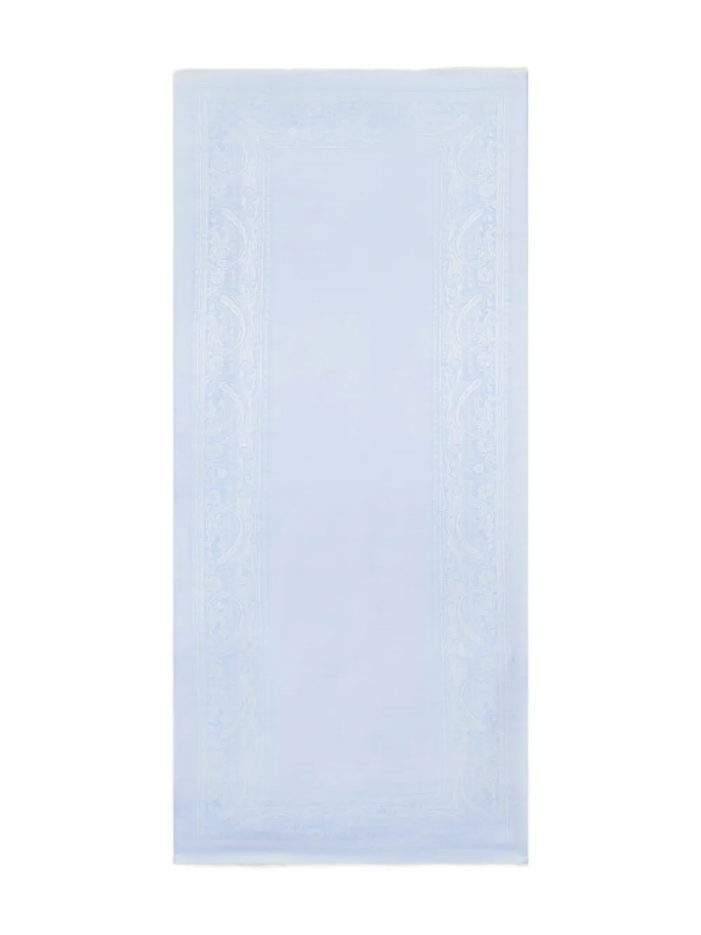 ETRO floral paisley jacquard scarf - Blu