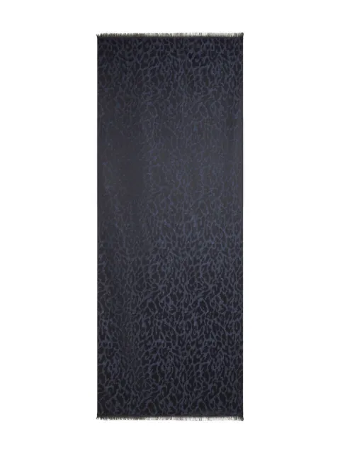 ETRO écharpe en laine à motif animalier