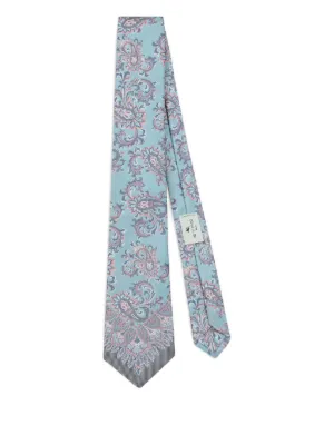 ETRO ペイズリー ネクタイ | ブルー | FARFETCH JP