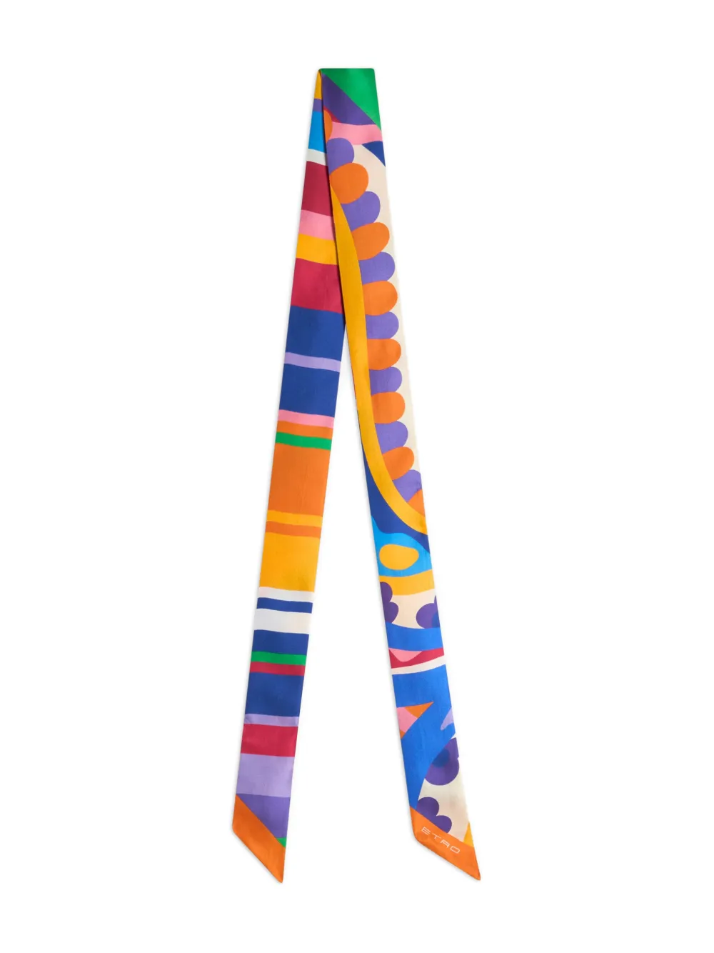 ETRO Foulard con stampa paisley - Blu