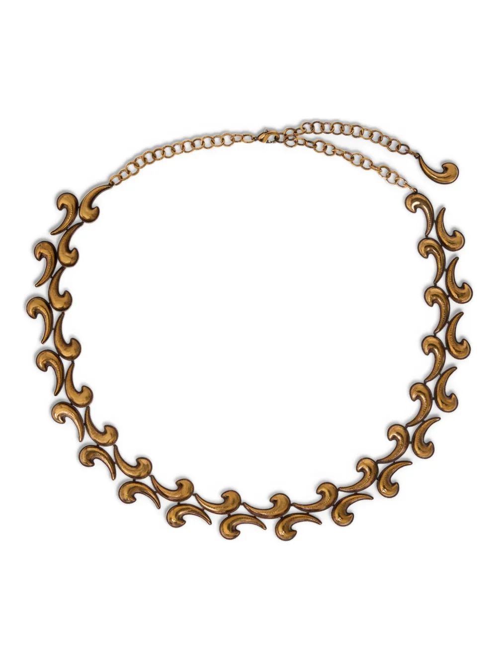 Etro Paisley Necklace In Gold