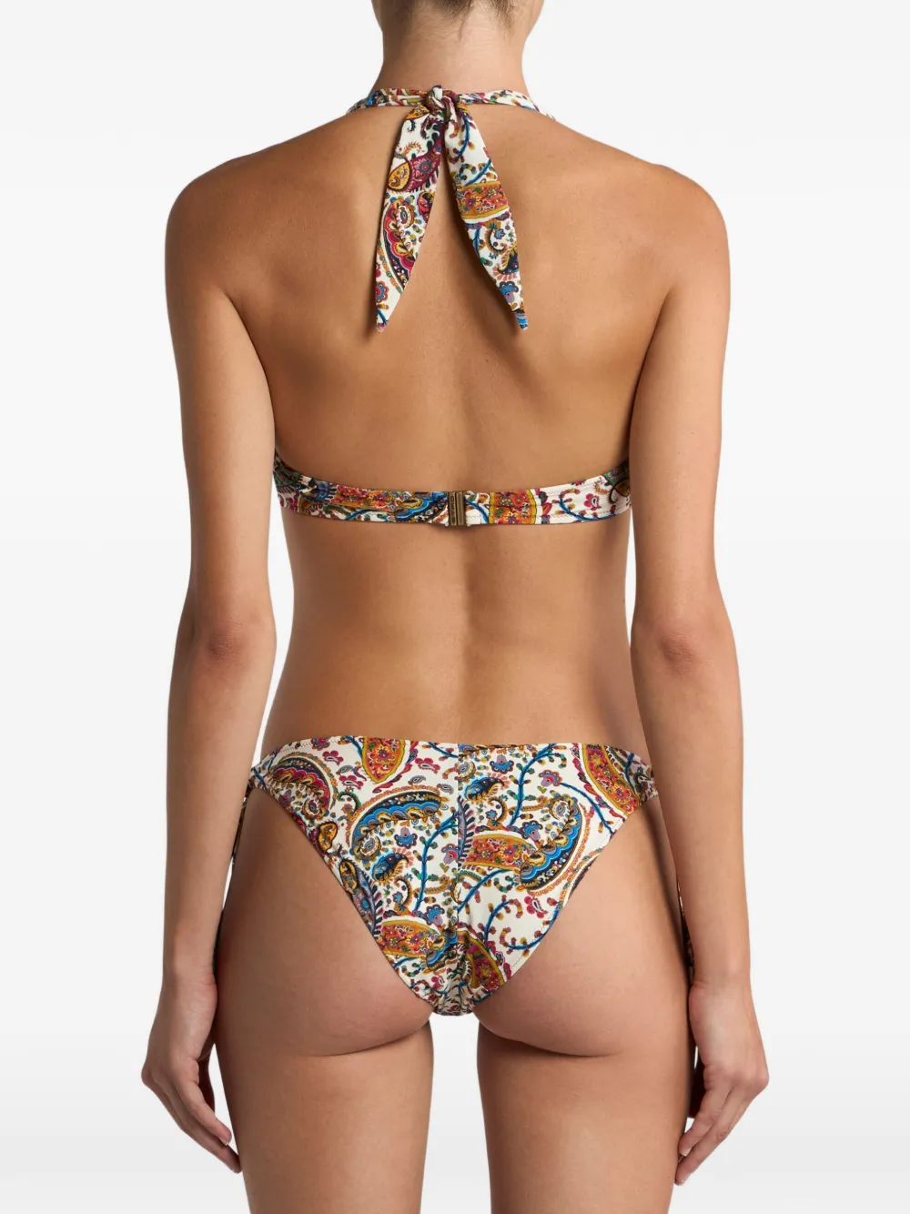ETRO Bikini met paisley-print Beige