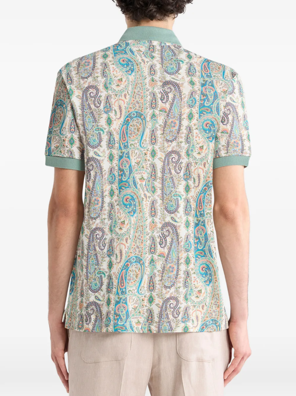  Etro Polo De Algodón - Neutro 
