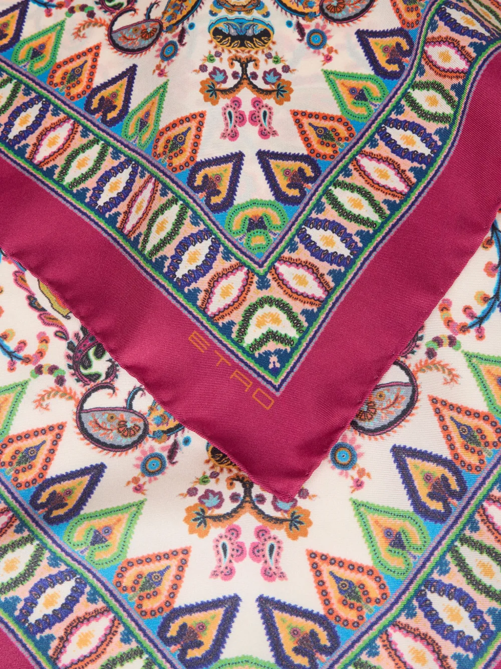 ETRO paisley-print scarf - Beige