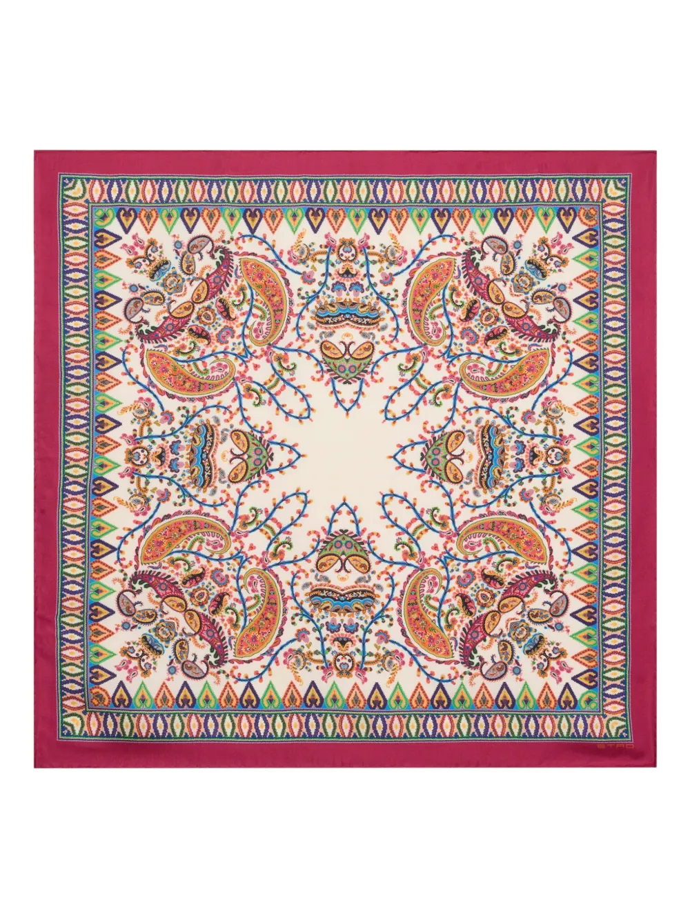 ETRO paisley-print scarf - Toni neutri