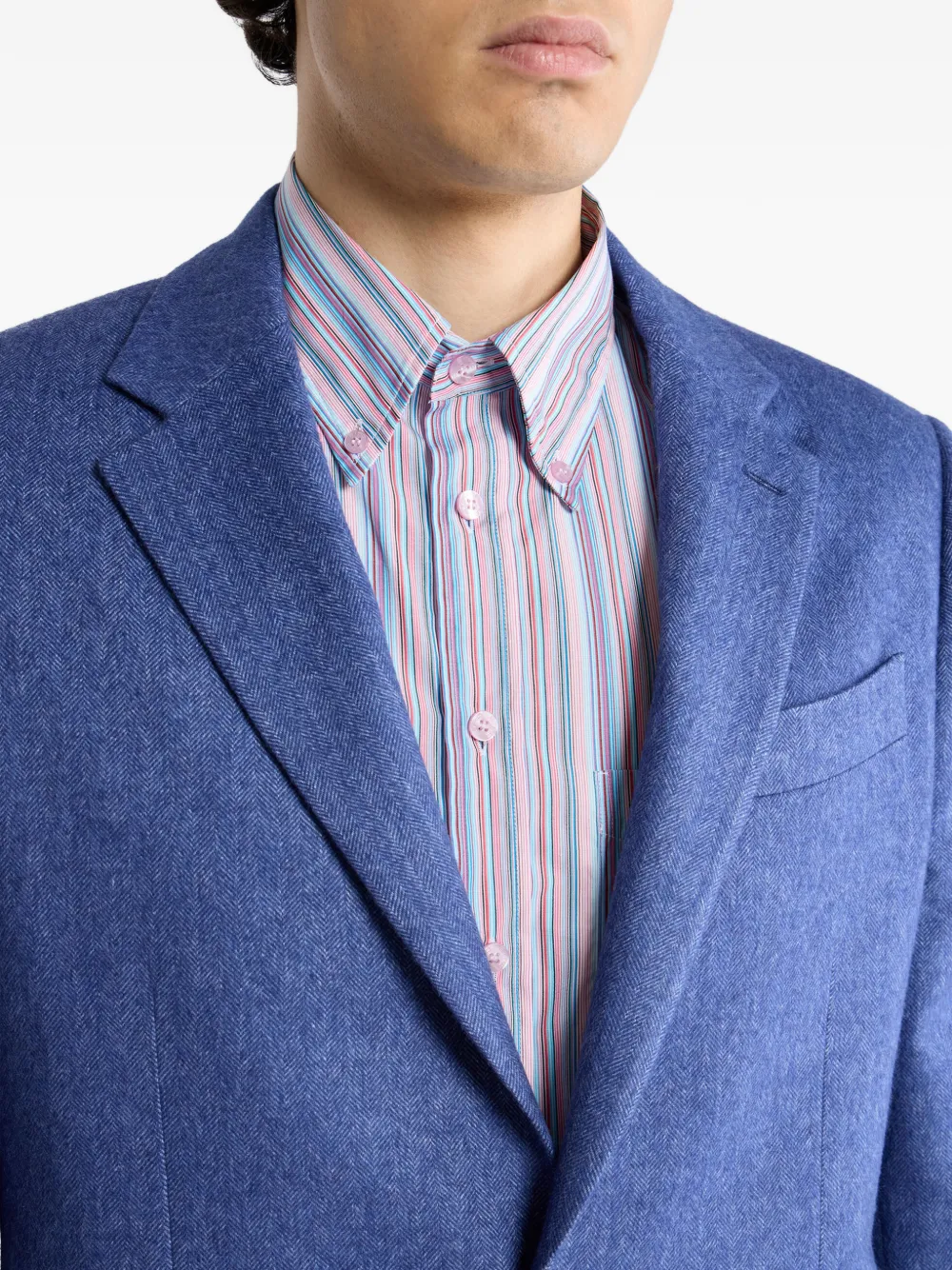 ETRO Blazer met lange mouwen Blauw