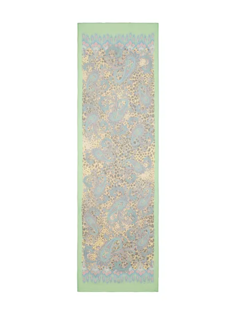 ETRO foulard en soie à motif cachemire