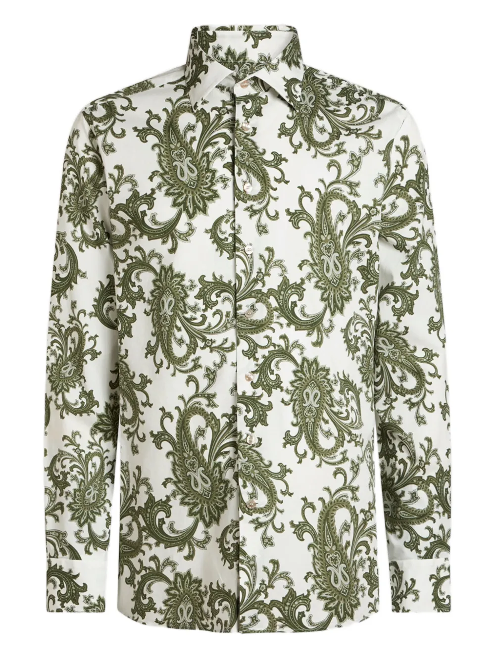 ETRO paisley cotton shirt - Bianco