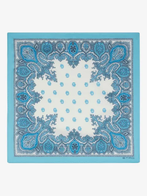 ETRO paisley silk pocket square