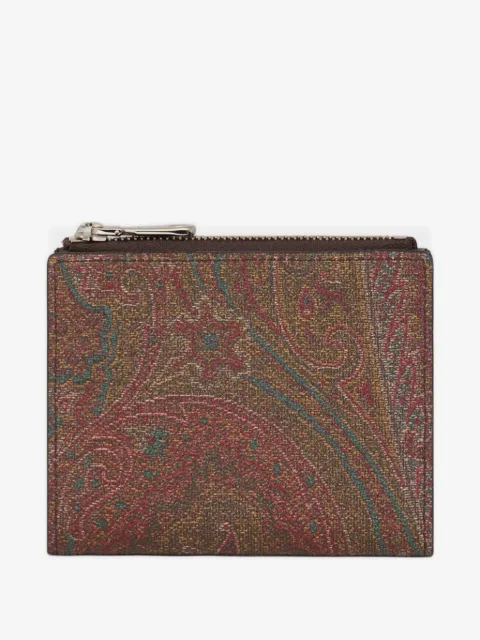 ETRO paisley zip wallet