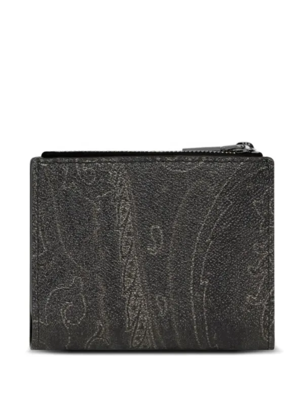ETRO ファスナー財布 | ブラック | FARFETCH JP