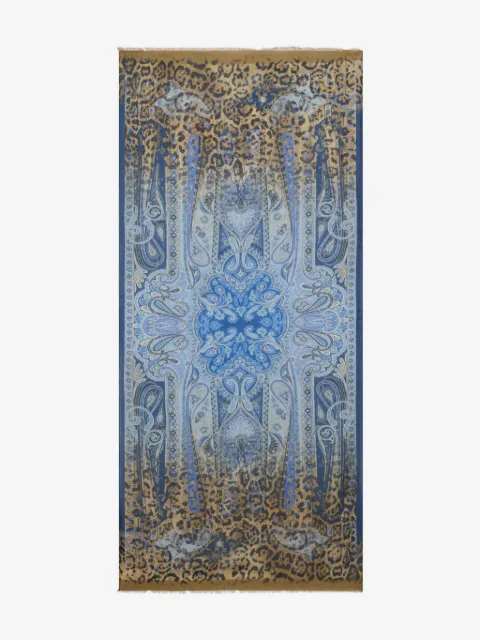 ETRO animal-print scarf