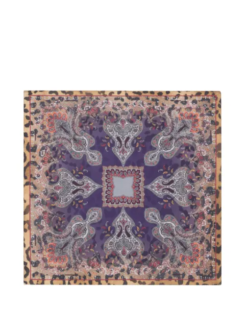 ETRO paisley-motif silk pocket square