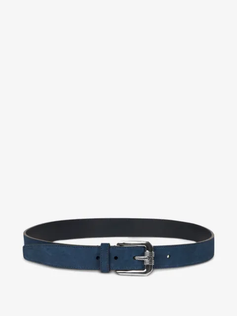 ETRO suede buckle belt