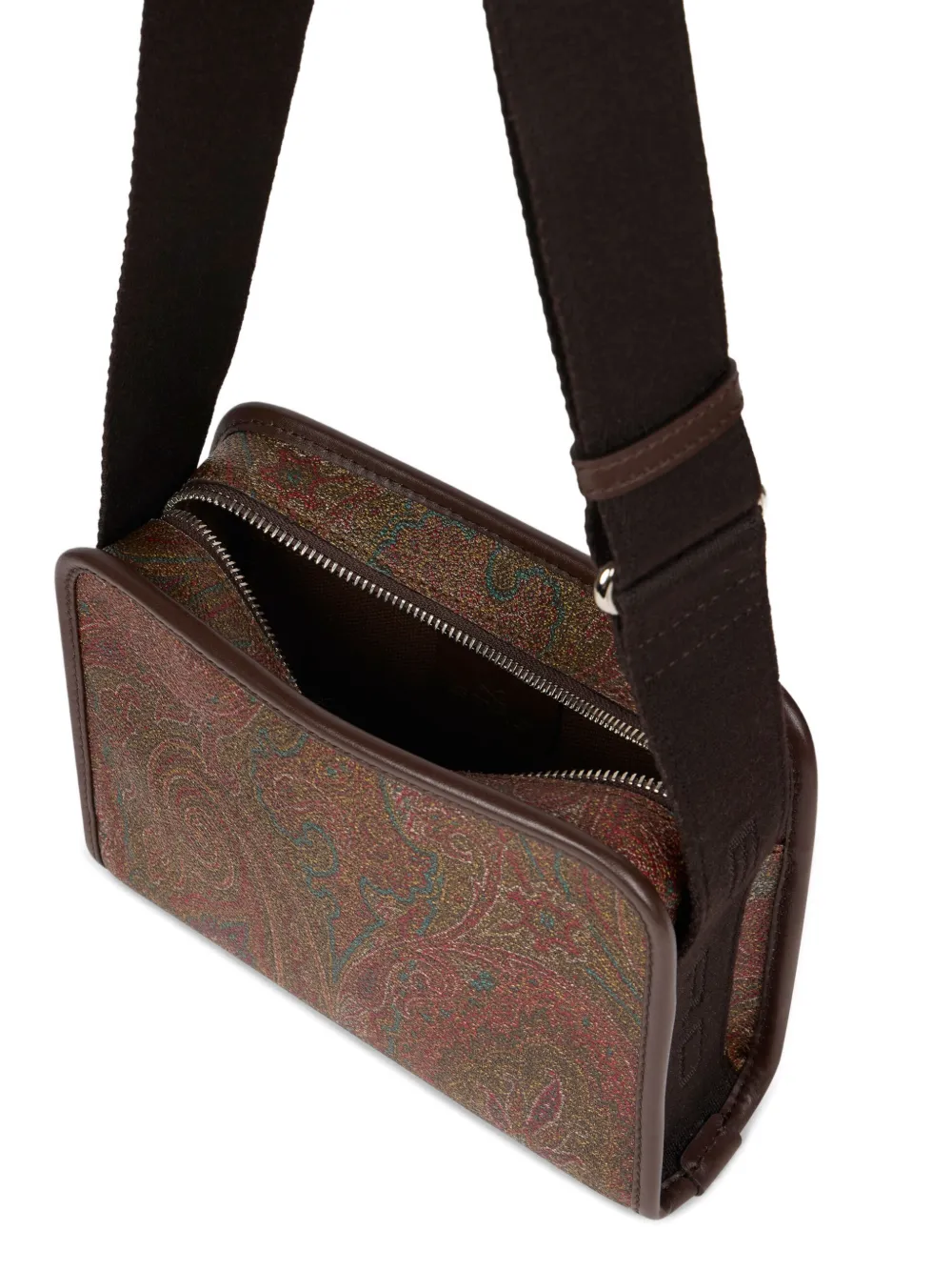 ETRO Kleine Arnica messengertas met paisley-print Bruin