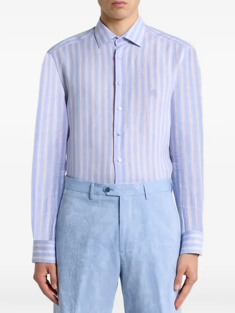 ETRO striped linen shirt