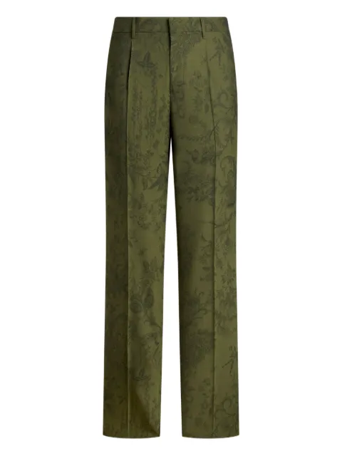 ETRO jacquard trousers