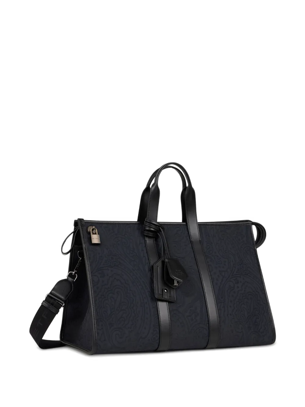  Etro Padlock Travel Bag - Blue 