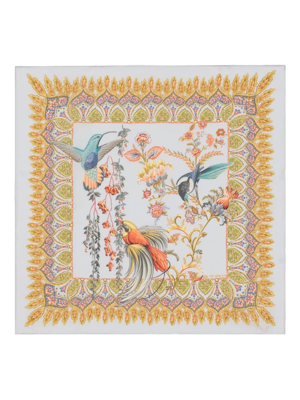 ETRO paisley-pattern pocket square - Toni neutri